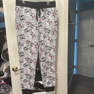NWT Graphic Print Jogger Pants Mickey & Minnie Mouse - purchased at Disney World